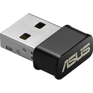 Asus USB-AC53 IEEE 802.11ac Wi-Fi Adapter - USB 2.0 - 1.17 Gbit/s - 2.40 GHz ISM - 5 GHz UNII - External