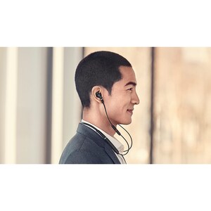 Jabra EVOLVE 65e MS Sem fios Auscultadores com suporte para pescoço, Auscultadores Estéreo Auscultadores - Binaural - No o