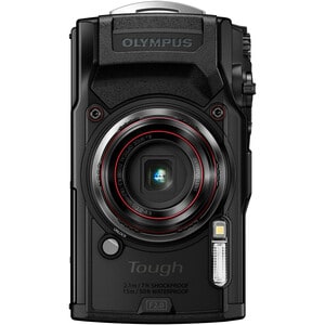 Olympus Tough TG-6 12 Megapixel Compact Camera - Black - 1/2.3" Sensor - Autofocus - 3"LCD - 4x Optical Zoom - 2x Digital 