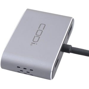 Codi 4-In-1 USB-C Display Adapter (HDMI, VGA, USB-C PD, USB-A 3.0)