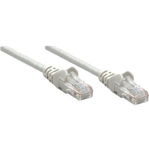 Network Patch Cable, Cat6, 0.25m, Grey, CCA, U/UTP, PVC, RJ45, Gold Plated Contacts, Snagless, Booted, Lifetime Warranty, 