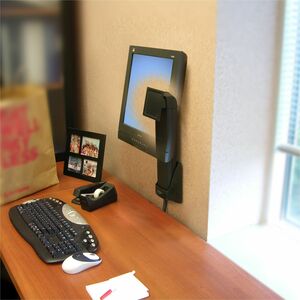 Ergotron Neo-Flex 壁挂式安装座 用于 显示器, 液晶显示器, 电视, 显示, 显示屏 - 黑 - 横向/纵向 - 1 显示器支持 - 68.6 cm (27") 支持屏幕 - 7.26 kg 承载量 - 100 x 100, 