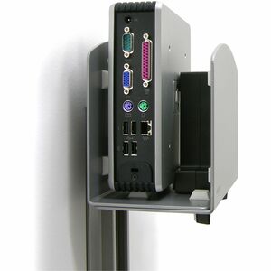 Ergotron CPU安装 用于 中央处理器, 计算机, PC, 电源, Workstation, 壁挂式安装座, 安装臂, 安装支架 - 银 - 垂直 - 18.14 kg 承载量 - 钢