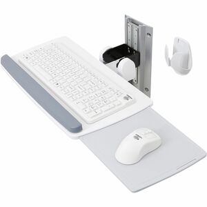 Ergotron Neo-Flex 壁挂式安装座 用于 键盘 - 白 - 2.27 kg 承载量
