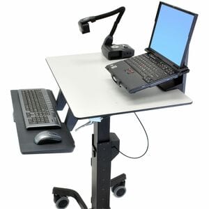 Ergotron TeachWell 安装支架 用于 笔记本电脑 - 灰 - 46.7 cm (18.4") 支持屏幕 - 3.63 kg 承载量 - 粉末涂层钢