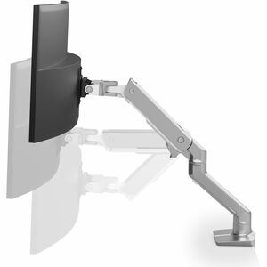 Ergotron 安装臂 用于 显示器, 显示屏, 曲面屏显示 - 抛光铝 - 横向/纵向 - 可调节高度 - 124.5 cm (49") 支持屏幕 - 19.05 kg 承载量 - 100 x 100, 75 x 75, 200 x 100