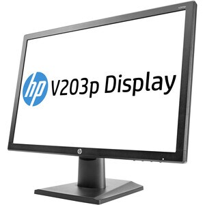 HP V203p HD LCD Monitor - 16:10 - 19.5" (49.5 cm) Viewable - LED Backlight - 1400 x 900 - 250 cd/m² - 8 ms - VGA