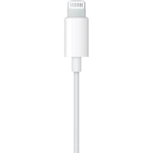 Apple EarPods Wired Earbud Stereo Earset - White - Binaural - Outer-ear - Lightning Connector