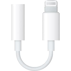 Apple Mini-phone/Proprietary Audio Cable for iPhone, iPad, iPod - 1 - First End: 1 x Lightning - Male - Second End: 1 x Mi
