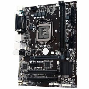 GIGABYTE Ultra Durable Desktop Motherboard - Intel H110 Chipset - Socket H4 LGA-1151 - Micro ATX - Core, Core i7, Core i5,