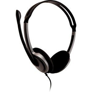 Casque stéréo léger V7, arceau réglable et ergonomique, microphone omnidirectionnel suppresseur de bruit avec rotation à 2