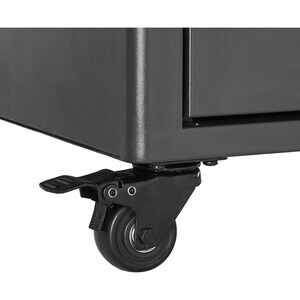 Set di 4 ruote V7 50,80 mm Diametro - Acciaio, Gomma - 4 / Set - per cabinet e carrelli di ricarica V7