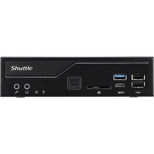 Shuttle XPC slim DH310S Barebone-System Slim PC - Intel H310 Chipsatz - Socket H4 LGA-1151 - 1 x Prozessor-Support - 32 GB