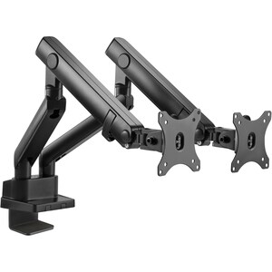 Amer Mounting Arm for Curved Screen Display, Flat Panel Display - Matte Black - 2 Display(s) Supported - 32" Screen Suppor