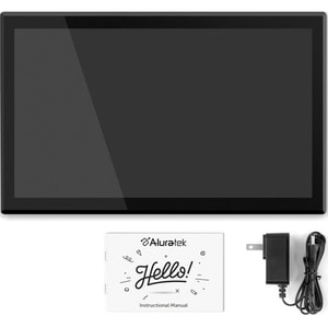 Aluratek AWS17F Digital Frame - 17.3" LCD Digital Frame - 1920 x 1080 - Wireless - In-plane Switching (IPS) Technology, Cl