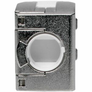 Tripp Lite series N238-001-GY-TF Network Connector - TAA Compliant - 1 x RJ-45 Network Female, 1 x IDC - Shielding - White