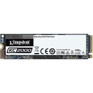 Kingston KC2000 2 TB Solid State Drive - M.2 2280 Internal - PCI Express (PCI Express 3.0 x4) - 1228.80 TB TBW - 3200 MB/s