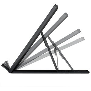 Kensington SmartFit Easy Riser Go Adjustable Ergonomic Riser for up to 17" Laptops - Black - Up to 17" (431.80 mm) Screen 