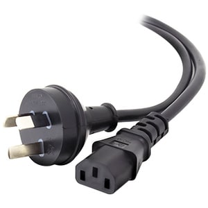 Alogic Standard Power Cord - For Computer - 250 V AC / 10 A - Black - 1 m Cord Length - IEC 60320 C13 - Australia