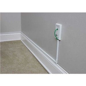 Wiremold CordMate III Series - Cord Management Kit - White