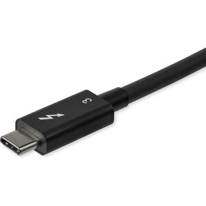 StarTech.com 2.6ft (80cm) Thunderbolt 3 Cable, 40Gbps, 100W PD, 4K/5K Video, Thunderbolt-Certified, Compatible w/ TB4/USB 