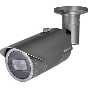 Wisenet SCO-6085R 2 Megapixel HD Surveillance Camera - Monochrome, Color - Bullet - Dark Gray - 98.43 ft - 1920 x 1080 - 3