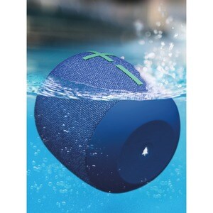 Ultimate Ears WONDER­BOOM 2 Portable Bluetooth Speaker System - Blue - Battery Rechargeable - USB - 1