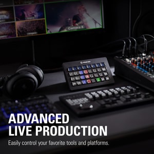 Corsair Stream Deck XL Keypad - Cable Connectivity - USB 3.0 Interface - 32 Key - Windows, Mac OS