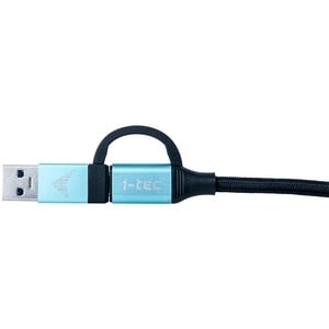 i-tec 1 m USB Datentransferkabel für Notebook, Tablet, Smartphone, PC, Docking Station - 1 - Zweiter Anschluss: 1 x USB 3.