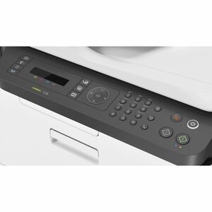 HP 179fnw Wireless Laser Multifunction Printer - Colour - Copier/Fax/Printer/Scanner - 19 ppm Mono/4 ppm Color Print - 600