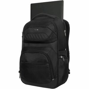 Estuche de transporte Targus Legend IQ TSB705US (Mochila) para 38.1cm (15") a 40.6cm (16") Portátil - Negro - Resistente a
