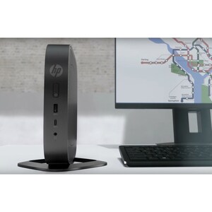 HP t530 Thin Client G-Series GX-215JJ Dual-core (2 Core) 1.50 GHz - 4 GB RAM DDR4 SDRAM - 16 GB Flash FirePro W2100 - Giga