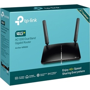Modem/Routeur sans fil TP-Link Archer MR600 - Wi-Fi 5 - IEEE 802.11ac - 1 SIM - Ethernet, cellulaire - 4G+ - LTE 700, LTE 