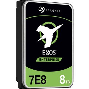 Seagate Exos 7E8 ST8000NM000A 8 TB Hard Drive - Internal - SATA (SATA/600) - 7200rpm - 512e Format - 5 Year Warranty