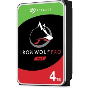 Seagate IronWolf Pro ST4000NE001 4 TB Hard Drive - 3.5" Internal - SATA (SATA/600) - Conventional Magnetic Recording (CMR)