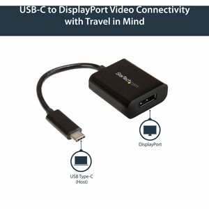 Adaptador Grafico Externo USB-C a DisplayPort - Convertidor de Video Type-C a DP 4K 60Hz