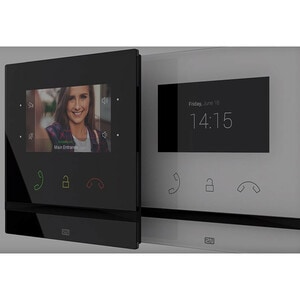 2N 10.9 cm (4.3") Video Door Phone - Touchscreen - Tempered Glass - Indoor, Intercom System