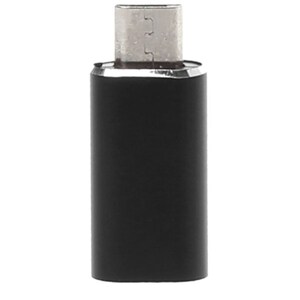 4XEM USB-C MALE TO 8 PIN FEMALE - 1 x USB Type C Male - 1 x 8-pin Lightning Proprietary Connector Female - Black