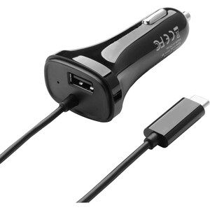 4XEM USB-C Car Charger BLACK - 4XEM USB-C 27W High Speed Car Charger BLACK