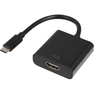 4XEM USB-C to HDMI Adapter - 1 x Type C USB Male - 1 x HDMI Digital Audio Female - 4096 x 2160 Supported - Gold Connector 