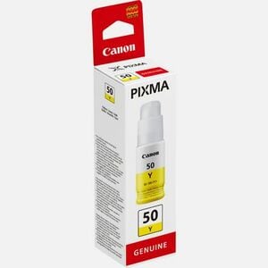 Canon GI-50Y Ink Refill Kit - Yellow - Inkjet - 7700 Pages - High Yield - 1 Pack
