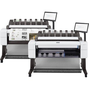Impresora de gran formato de inyección de tinta HP Designjet T2600dr PostScript - Includes Impresora, Escáner, Copiadora -