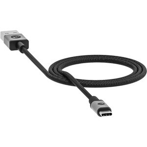 Mophie Ladekabel - 1 m - für Smartphone, Tablet-PC, USB Gerät - USB Typ-A / USB-Typ C - 5 V Gleichstrom - Schwarz - 1 PCs