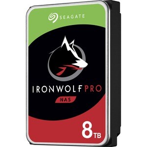 Disco rigido Seagate IronWolf Pro ST8000NE001 - 3.5" Interno - 8 TB - SATA (SATA/600) - Registrazione magnetica convenzion