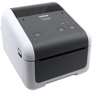 Brother TD-4410D Desktop Direct Thermal Printer - Monochrome - Label Print - USB - Serial - 108.40 mm (4.27") Print Width 