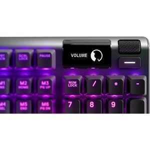 SteelSeries APEX 7 Mechanical Gaming Keyboard - Cable Connectivity - USB Interface - 104 Key Multimedia Hot Key(s) - Engli