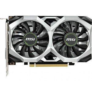 NVIDIA GEFORCE GTX 1650 VENTUS XS 4G OC GRAPHIC CARD CORE CLOCKS 1740MHZ 1XDP 1X HDMI 2.0 1X DVI 350W MIN PSU G-SYNC READY