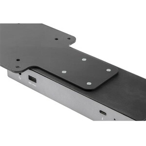 StarTech.com Docking Station Mount - For Compatible StarTech.com Docks / Hubs - VESA - Steel - Back-of-Monitor Mounting Pl