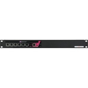 RACKMOUNT.IT CP-Rack RM-CP-T4 Rackmount Kit - For Firewall - 1U Rack Height x 19" Rack Width - Rack-mountable - Jet Black