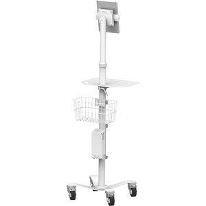 Medical Kiosque roulant + Support "Cling" universel pour tablettes 7 "-13" - Compatible avec les tablettes 7 "-13" - S'ada